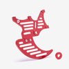 Talaria | Full-E Charged Rear Dual Caliper Disc Guard for Talaria / Light Bee 200mm Brake Disc Red