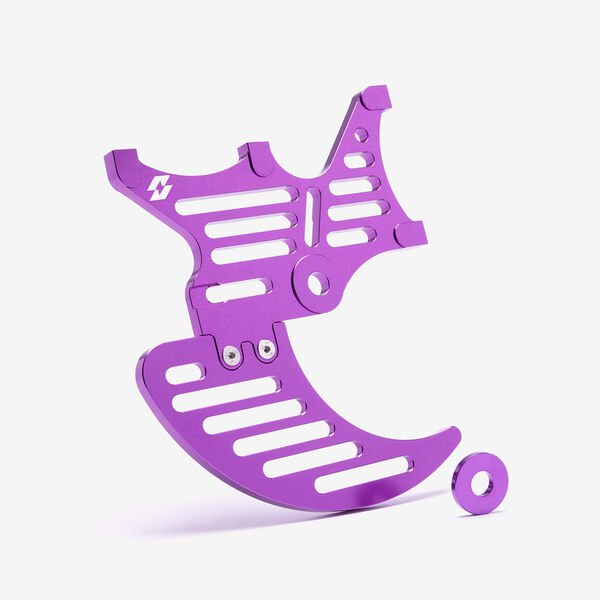 Talaria | Full-E Charged Rear Dual Caliper Disc Guard for Talaria / Light Bee 200mm Brake Disc Purple