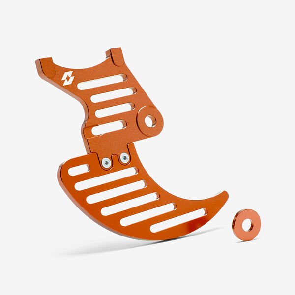 Talaria | Full-E Charged Rear Brake Disc Guard for Talaria / Light Bee 200mm Brake Disc Orange