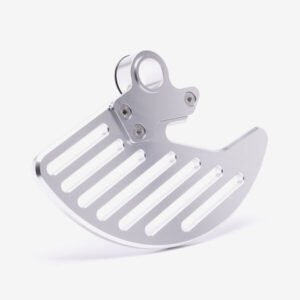 Talaria | Full-E Charged Front Brake Disc Guard for Talaria / Light Bee 220mm Brake Disc Silver