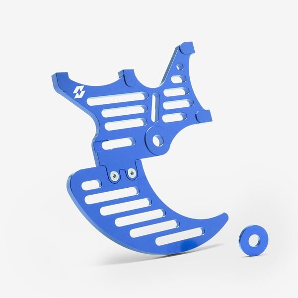 Talaria | Full-E Charged Rear Dual Caliper Disc Guard for Talaria / Light Bee 200mm Brake Disc Blue