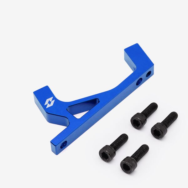 Talaria | Full-E Charged Front Brake Caliper Bracket for 250mm Oversized Disc Blue