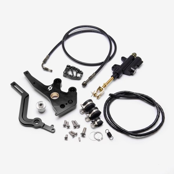 Full-E Charged Rear Aluminium Brake Pedal Black