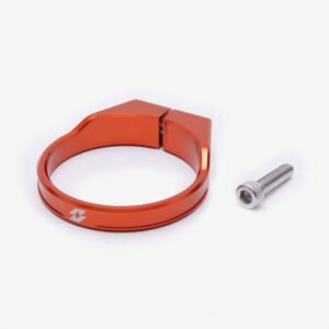 Talaria | Full-E Charged Steering Tube Riser Reinforcing Clamp Orange