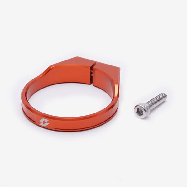 Talaria | Full-E Charged Steering Tube Riser Reinforcing Clamp Orange