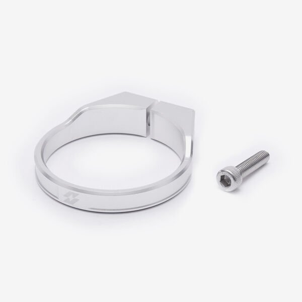 Talaria | Full-E Charged Steering Tube Riser Reinforcing Clamp Silver