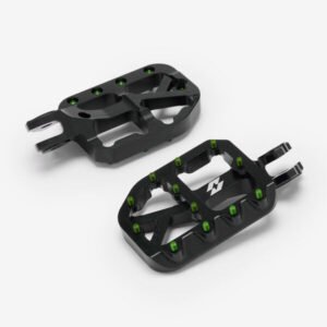 Talaria | Full-E Charged Black Foot Peg Set Green Pins