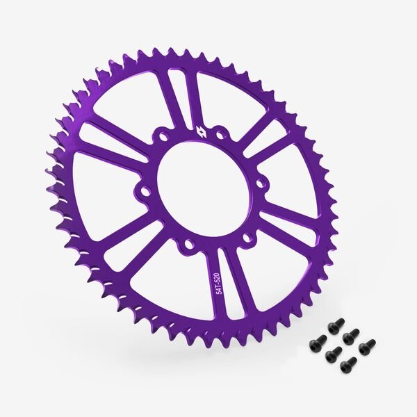 Talaria | Full-E Charged Rear Sprocket 520-54T for Komodo Purple