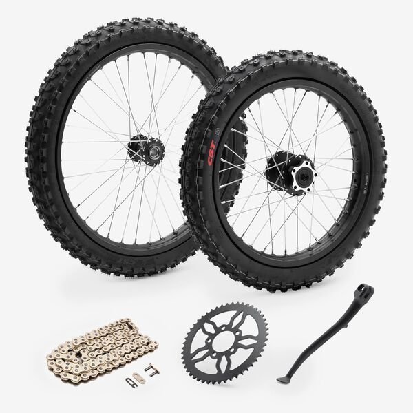 Talaria | Off Road Black Big Wheel Kit for Talaria X3 Mini
